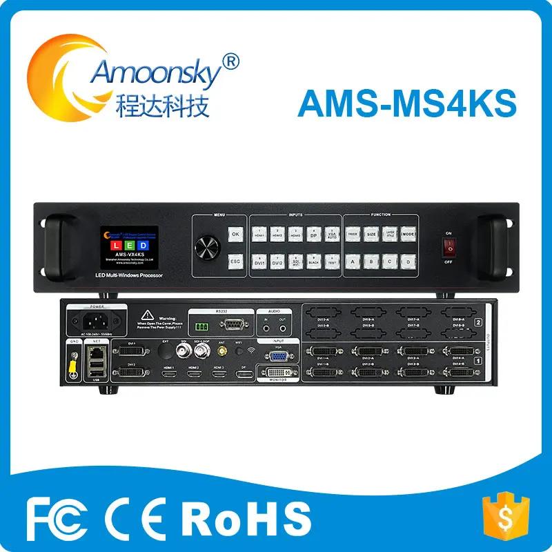 Amoonsky-MS4KS 4K LED Ƽ  ö̼ μ, ̹ ȸ  ̷  , 4K ʰȭ Է